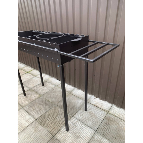 Мангал "Стандарт" на 15 шампурів 4 мм SteelGrill Standard 15