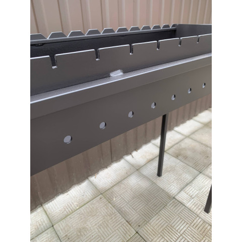 Мангал "Стандарт" на 15 шампурів 4 мм SteelGrill Standard 15