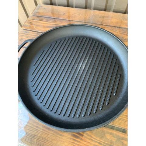 Казан чавунний 18 л WOK IronWok Grill з кришкою-сковородою гриль